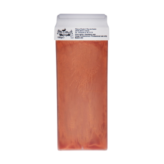 Caramel wax roll-on with strips